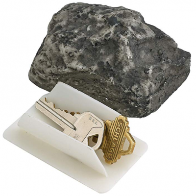 Hide-a-Key Fake Rock - Looks & Feels Like Real Rock, hide a spare key fake rock for outdoor garden, Hide-a-Key Fake Rock