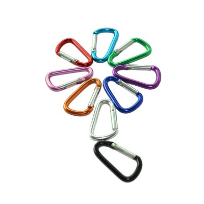 Promotional Multifunctional Spring Carabiner Keychain Swivel Snap hooks