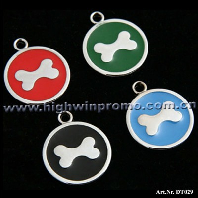 china wholesale bone shape dog tag