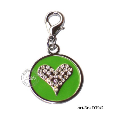 diamond pet id tags with rhinestones