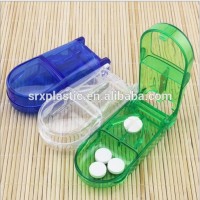 custom Promotional Product Special Medicine Case PP Cut Plastic Functional Cutter Pill Box,custom cut plastic pill box supplier