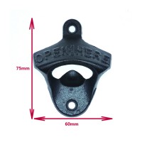 Special Durable Vagina Bottle Opener Rustic Hardware Cast Iron Wall Mount Bottle Opener Wholesale