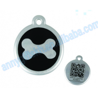 NFC rfid ID pet tag qr code pet tag pet name tag