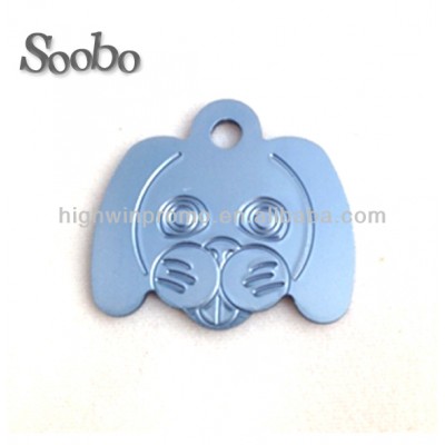 dog face pet id tag wholesale