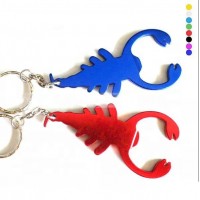 Cheap buy bulk metal bottle openers scorpion animal shaped personalized bottle opener keychain